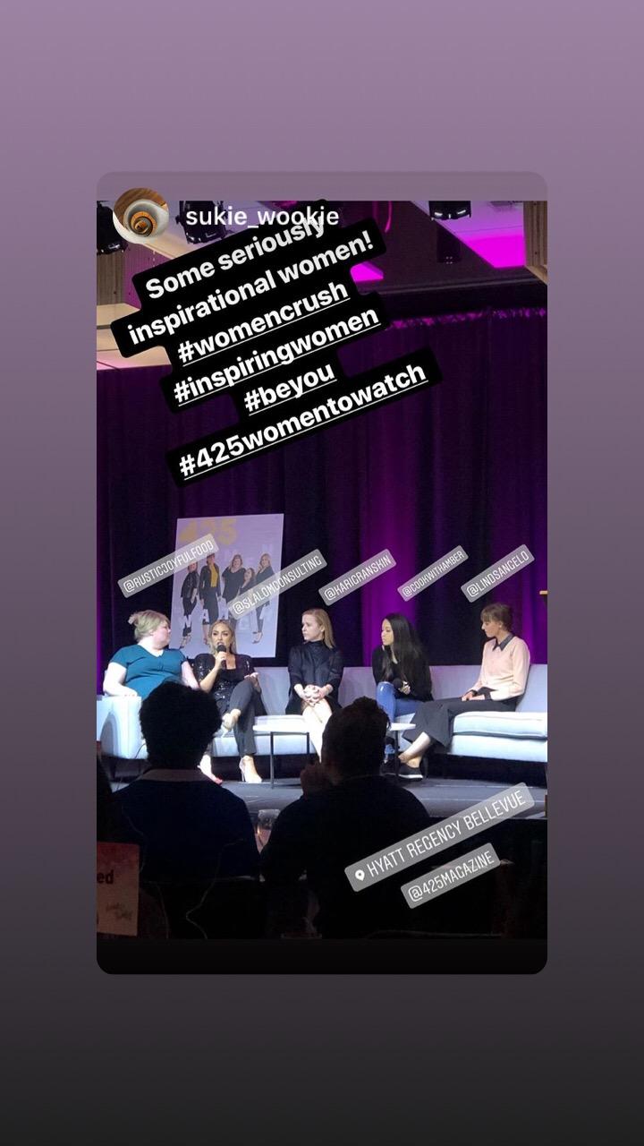 Women to Watch panel discussion - social response