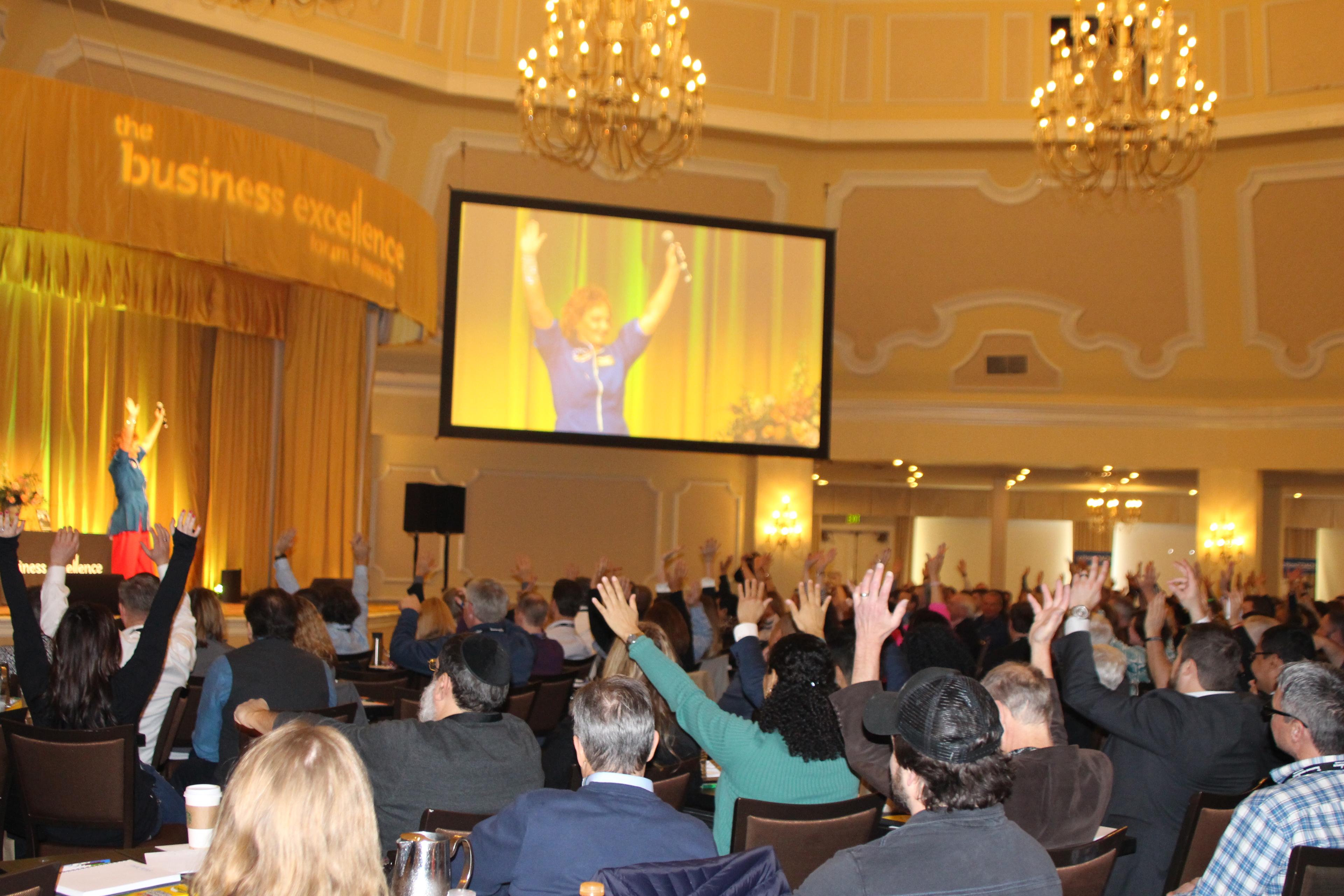 Elizabeth McCormick Audience image brings audience interaction to your event