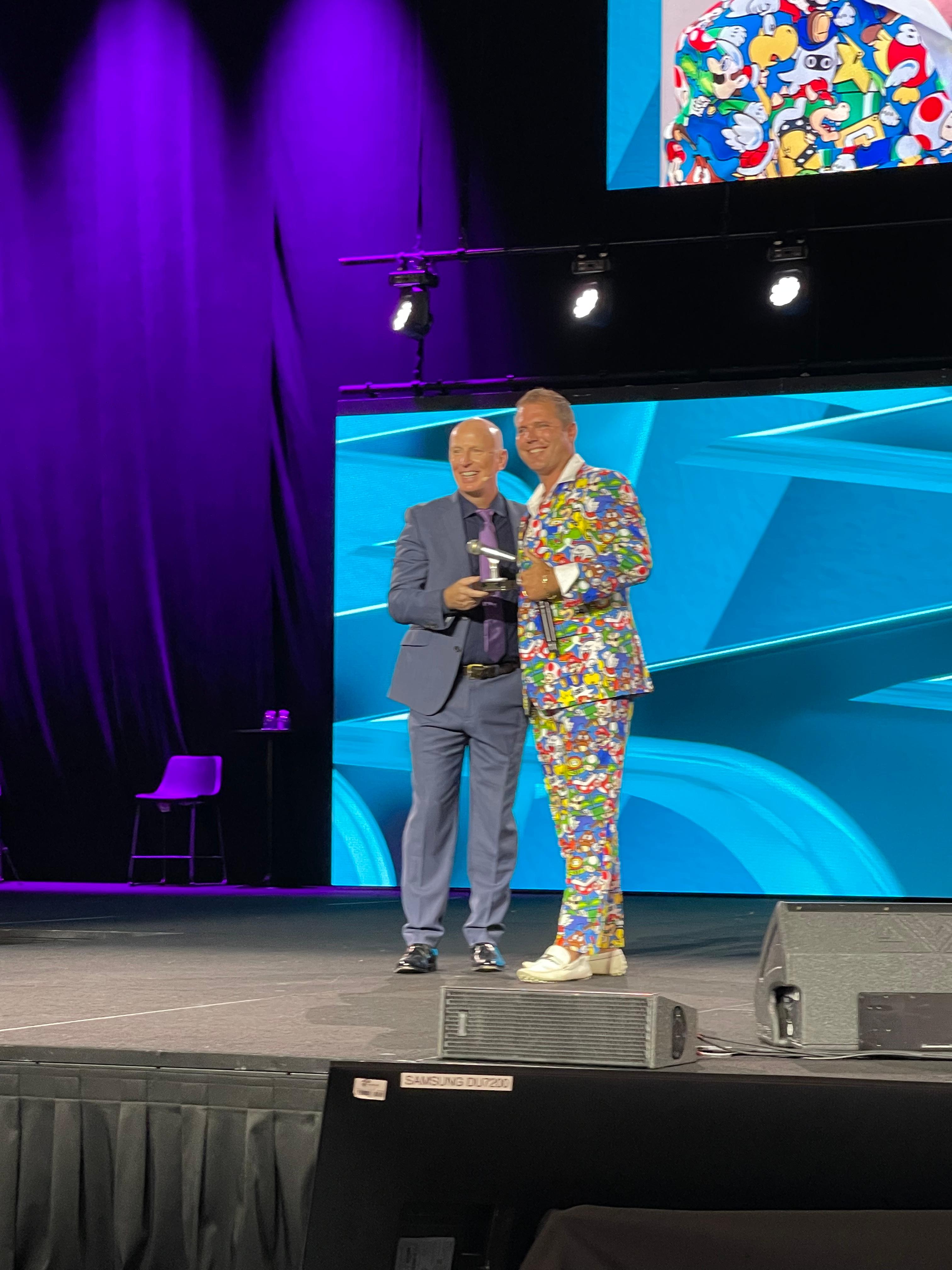 IMC StageTime Speaker trophy