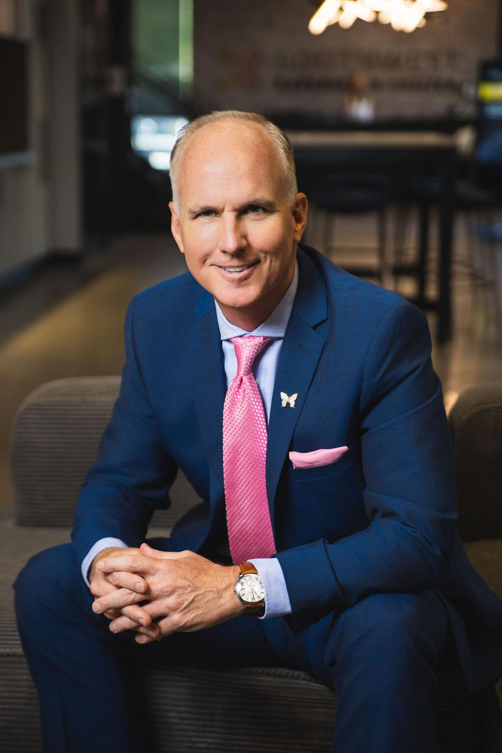 Dr. Dennis Cummins Photo - Sitting - Suit and Tie