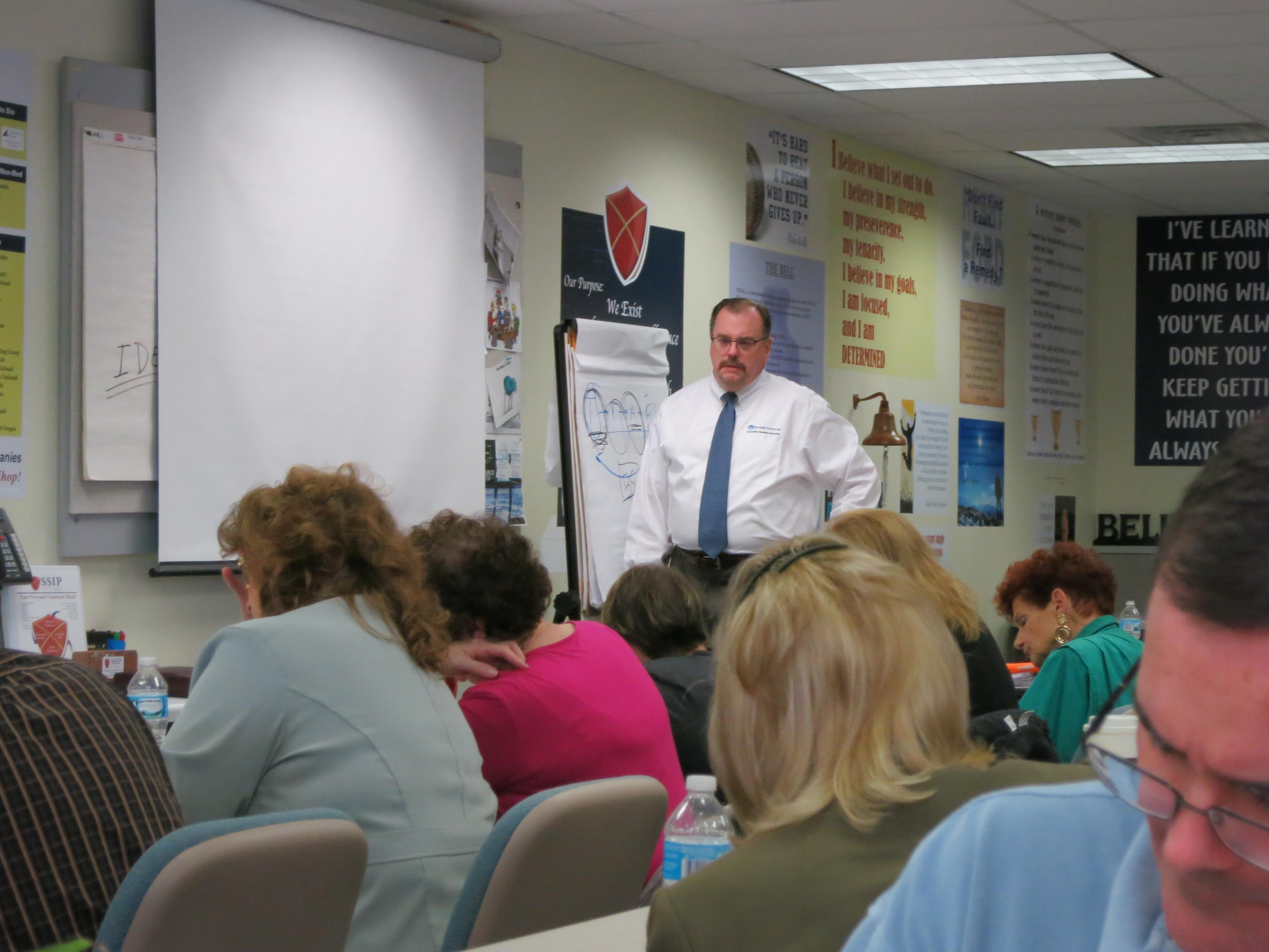 Presenting to Insurance Agents