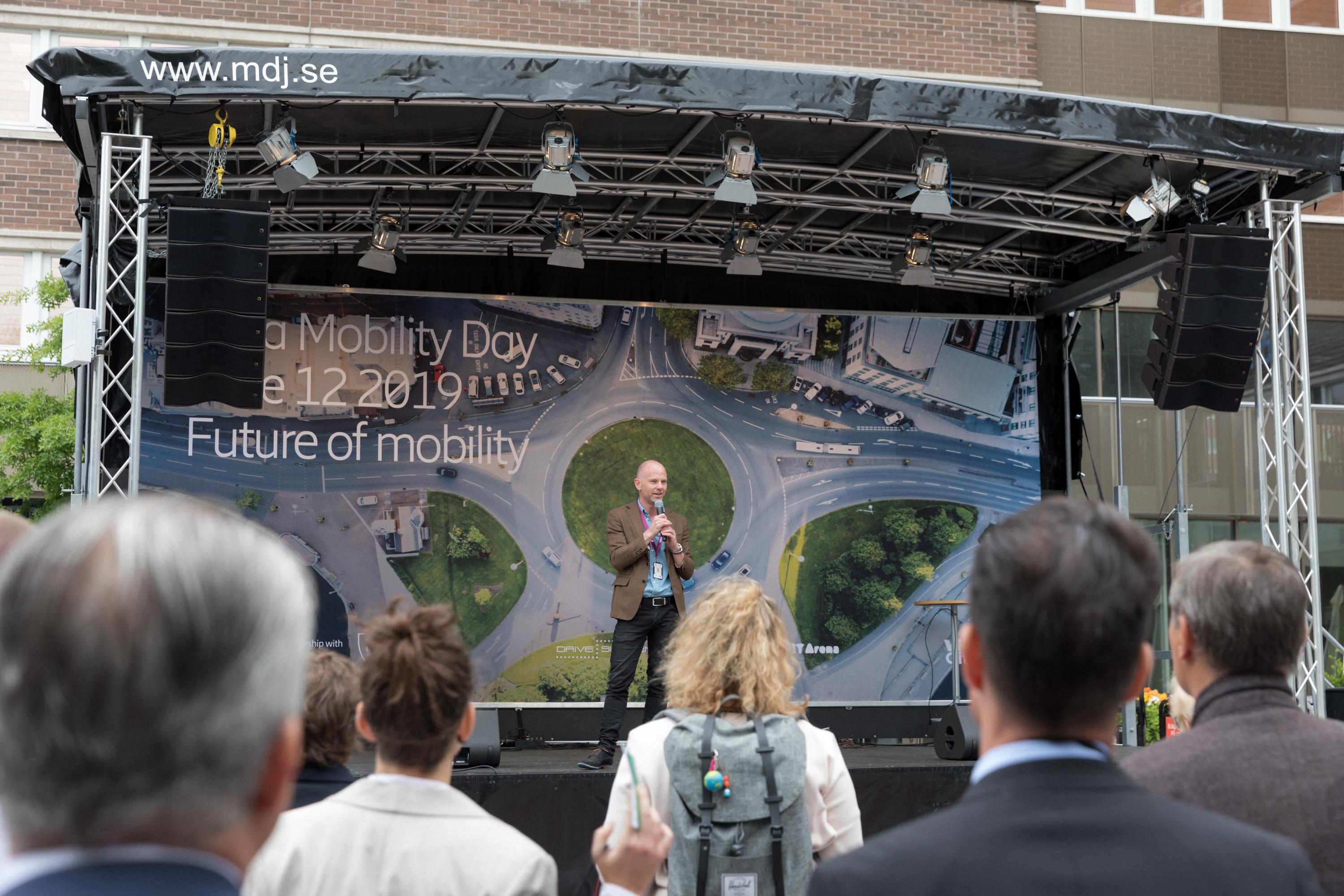 Simon Moritz at Kista Mobility Day 2019