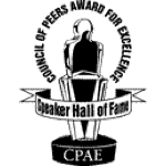 Received Nsa Cpae Speaker Hall Of Fame received NSA - CPAE Speaker Hall of Fame